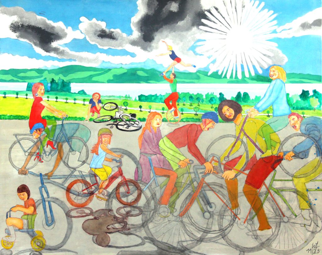 tumult auf zwei rädern